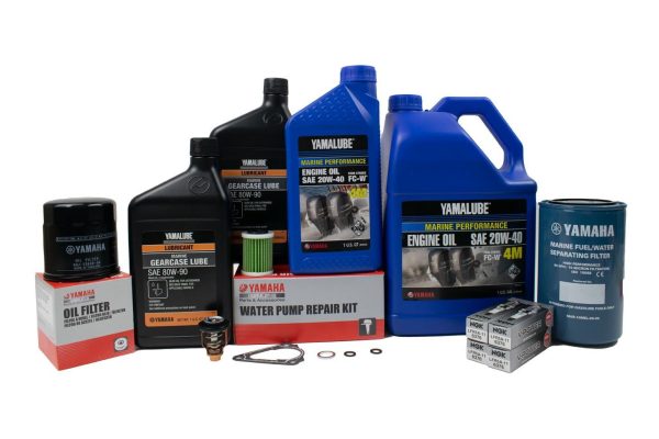 Yamaha 300 Hour Service Maintenance Kit - Yamalube 20W-40 - F150 - 2006-Current ( See Models ) Hot on Sale