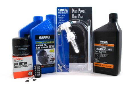 Yamaha 20 Hour Service Maintenance Kit - Yamalube 10W-30 - F25A - 2009-2019 Online Hot Sale