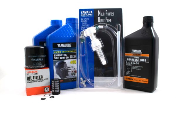 Yamaha 20 Hour Service Maintenance Kit - Yamalube 10W-30 - F25A - 2009-2019 Online Hot Sale