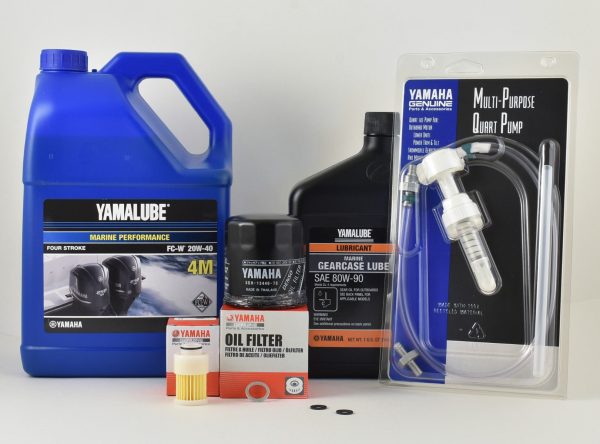 Yamaha 20 Hour Service Maintenance Kit - Yamalube 20W-40 - F115 - 2000-2005 Hot on Sale