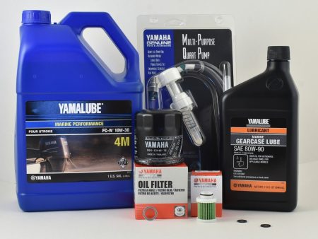 Yamaha 20 Hour Service Maintenance Kit - Yamalube 10W-30 - F90 - 2006-Current Sale