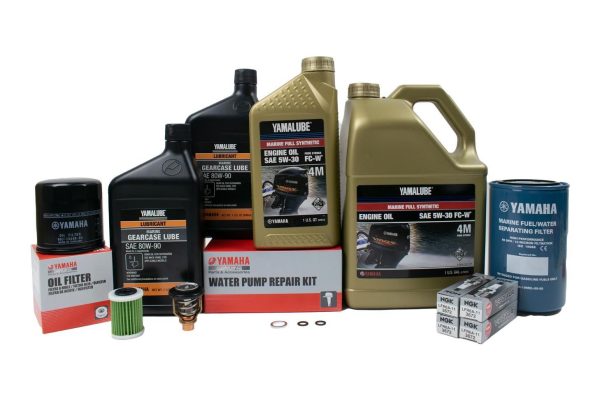 Yamaha 300 Hour Service Maintenance Kit - Yamalube 5W-30 Synthetic- VF150 VF175 - All Models Discount