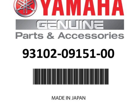 Yamaha 93102-09151-00 - OIL SEAL,SD-TYPE Hot on Sale