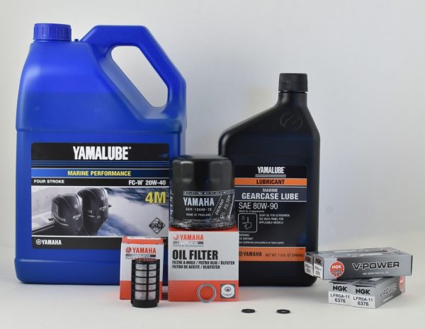 Yamaha 100 Hour Service Maintenance Kit - Yamalube 20W-40 - F90 - 2003-2004 Sale