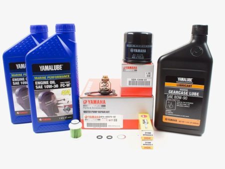 Yamaha 300 Hour Service Maintenance Kit - Yamalube 10W-30 - F25C T25C - 2016-Current Sale