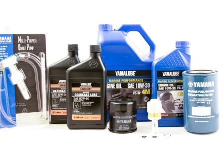 Yamaha 20 Hour Service Maintenance Kit - 2004-2005 - F150 - Yamalube 10W-30 Supply