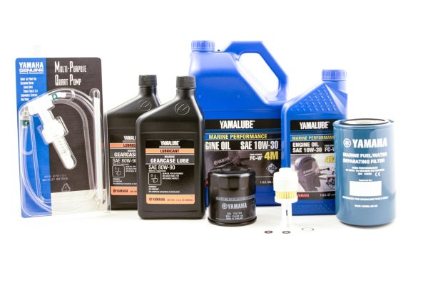 Yamaha 20 Hour Service Maintenance Kit - 2004-2005 - F150 - Yamalube 10W-30 Supply