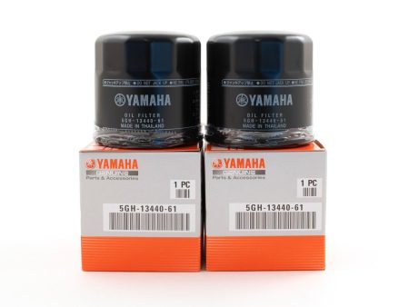 Yamaha 5GH-13440-61-00 - Outboard Oil Filter - F15 F25 F40 F50 F60 F70 - 2-Pack For Discount