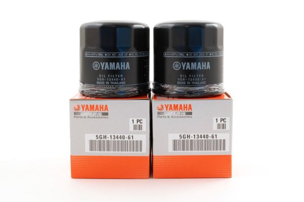 Yamaha 5GH-13440-61-00 - Outboard Oil Filter - F15 F25 F40 F50 F60 F70 - 2-Pack For Discount