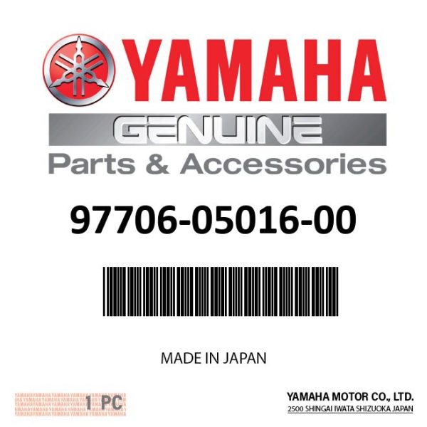 Yamaha 97706-05016-00 - BOLT Discount