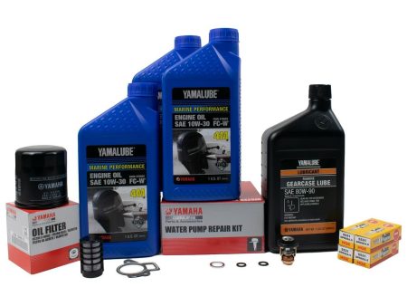 Yamaha 300 Hour Service Maintenance Kit- Yamalube 10W30- F50 - 2000 - 2004 Discount