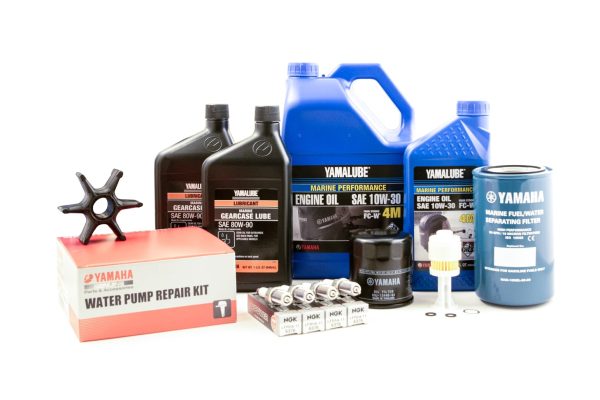 Yamaha 100 Hour Service Maintenance Kit with Cooling - Yamalube 10W-30 - F150 - 2004-2005 Online now