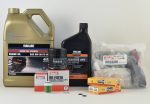 Yamaha 100 Hour Service Maintenance Kit with Cooling - VF115 SHO - Yamalube 5W-30 Synthetic Supply