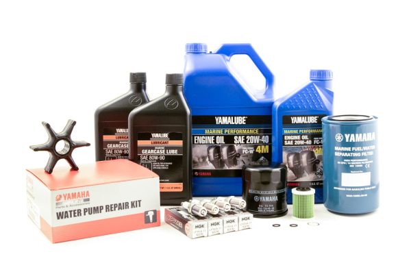 Yamaha 100 Hour Service Maintenance Kit with Cooling - Yamalube 20W-40 - F150 - F150A - F150B - 2006-Current Cheap