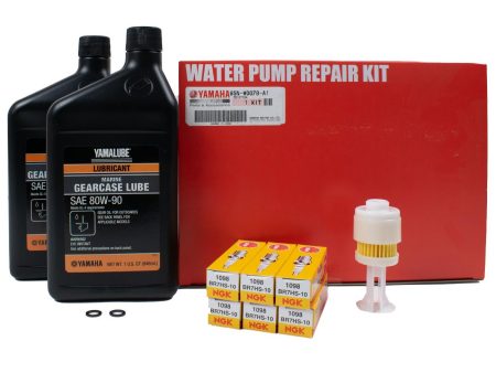 Yamaha 100 Hour Service Maintenance Kit w  Cooling - DX150 2-Stroke - 2000-2005 For Discount