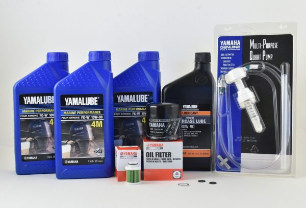 Yamaha 20 Hour Service Maintenance Kit - Yamalube 10W-30 - F70 - All Models Online Sale