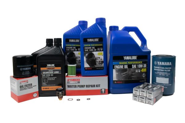 Yamaha 300 Hour Service Maintenance Kit - Yamalube 10W-30 - F200 & F225 3.3L V6 - 2011-Current on Sale