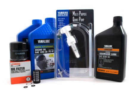 Yamaha 20 Hour Service Maintenance Kit - Yamalube 10W-30 - F25B - 2012-2018 Fashion