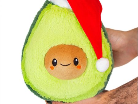 Squishable: Comfort Food - Avocado with Santa Hat Mini Plush Online Hot Sale