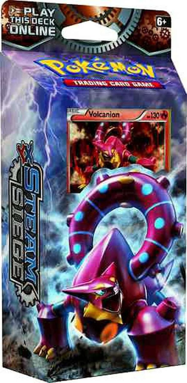 PTCGL Code: Gears of Fire Theme Deck - Volcanion Online now