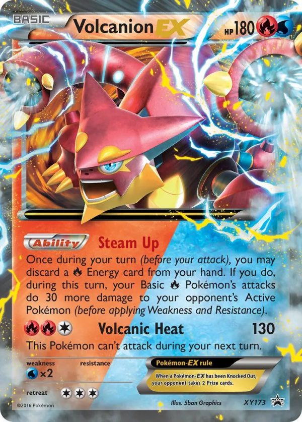 Volcanion EX XY173 Promo Code For Cheap